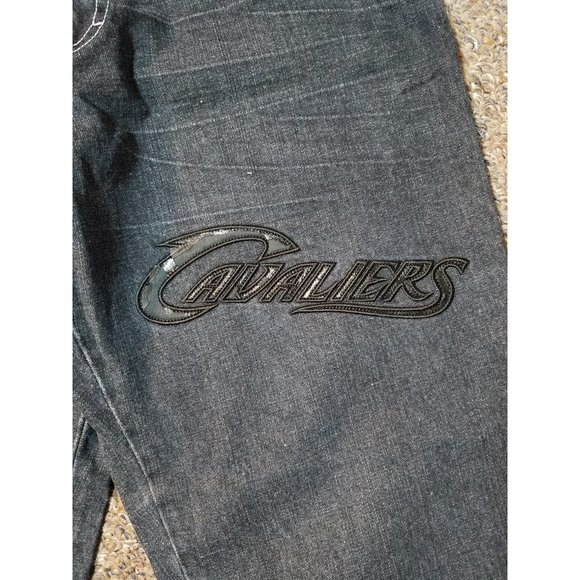 NBA Cleveland Cavaliers Unk Denim Jeans Size 34 - Picture 9 of 10
